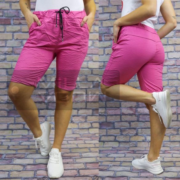 Detti elasztikus vászon térdnadrág 1315 - pink