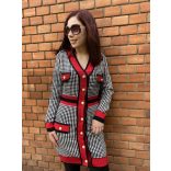  GC vastag kötött kardigán OY01-1