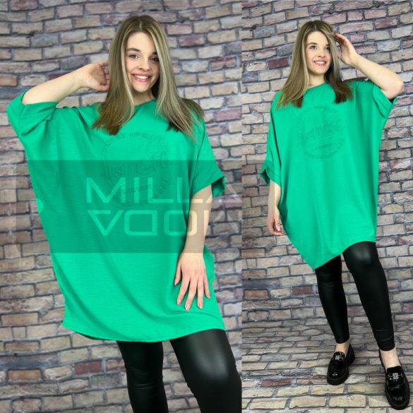 Authentic denevérujjú tunika 888-benettonzöld
