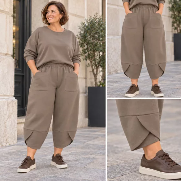 Astra zsebes nadrág 5758-taupe
