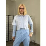 Malena női ing O-A2463 világoskék