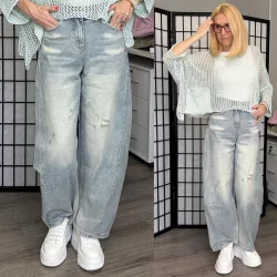 Meet To You koptatott ballon farmer F5809-világoskék