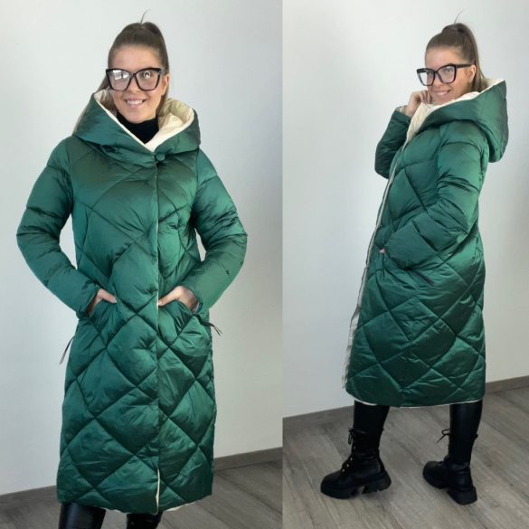 Ontario kapucnis kabát2556-zöld