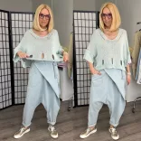 Hello Mya gumis derekú elasztikus ülepes farmer70870-világoskék