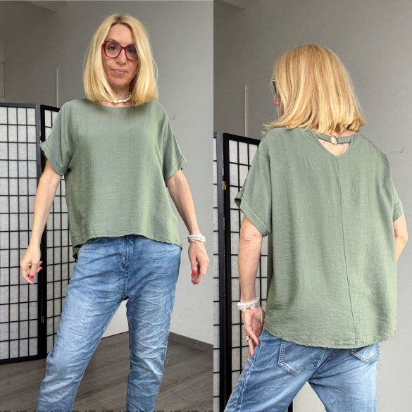 Bei Bei laza felső 8377 - khaki