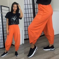 Astra zsebes pamut nadrág-narancs