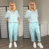 Berry gumis derekú nadrág90293-világoskék