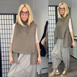 Bomb buklé mellény20399-taupe