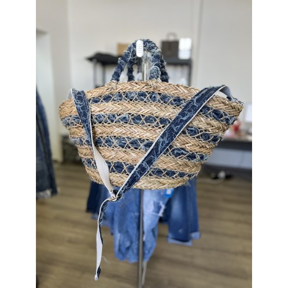 Kassandra jeans szalmatáskaKSC80383