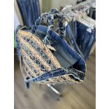 Kassandra jeans szalmatáskaKSC80383