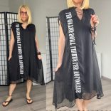 Fly Out Libres ujjatlan ruha 1153 - fekete