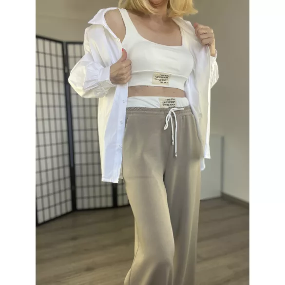 Perfect Life nadrág + top15383-taupe