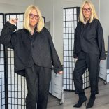 Lux Luna strasszos, csipkés 2 részes szett 51199 - fekete