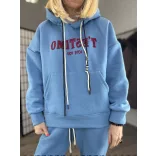 T'estimo I love you  2 részes melegítőszett 6621-712- kék