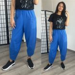 Astra zsebes pamut nadrág-királykék