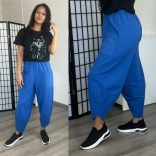 Astra zsebes pamut nadrág-királykék