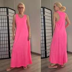  Timiami ujjatlan pamut maxiruha 6035 - neonpink