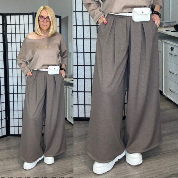 Dorothy bőszárú nadrág 1617-taupe