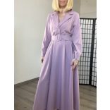 Cinty zsebes ruha övvel 9855-mályva