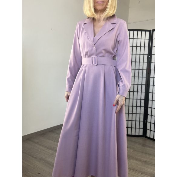 Cinty zsebes ruha övvel 9855-mályva