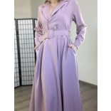 Cinty zsebes ruha övvel 9855-mályva