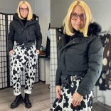 Nairobi fekete crop bomberdzseki HS16 - fekete