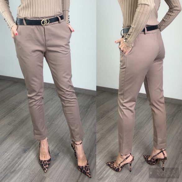 NC shine nadrág övvel6027-világosbarna