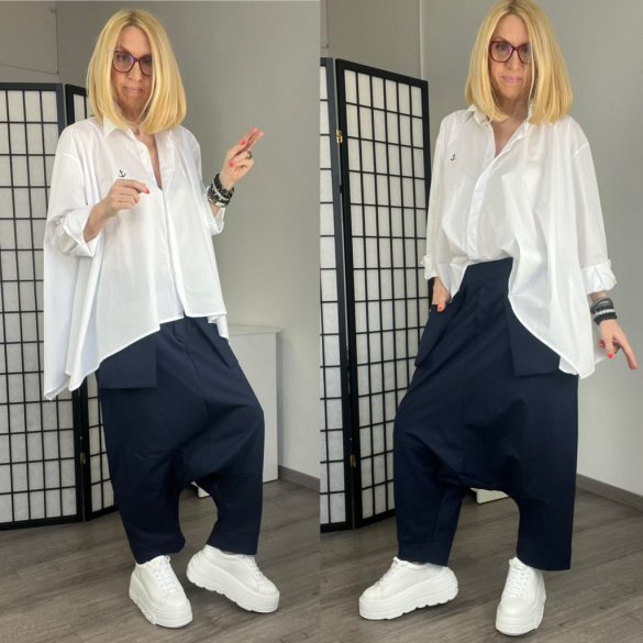 Sun mélyülepes zsebes nadrág6477-sötétkék