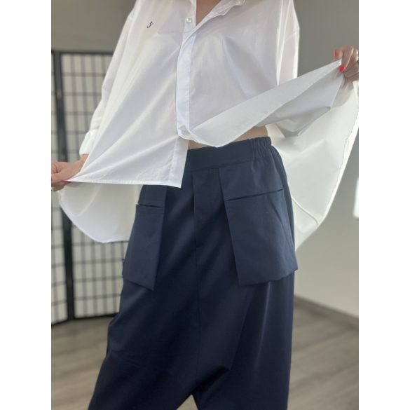 Sun mélyülepes zsebes nadrág6477-sötétkék