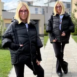 Alaska passzés ujjú dzseki 2969-fekete
