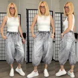 S Woman gumis derekú buggyos farmer SW2016-világosszürke