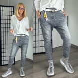 Melly ülepes farmer dísszel MC7250 - szürke