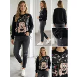 Minnie pamut felső 3558-fekete