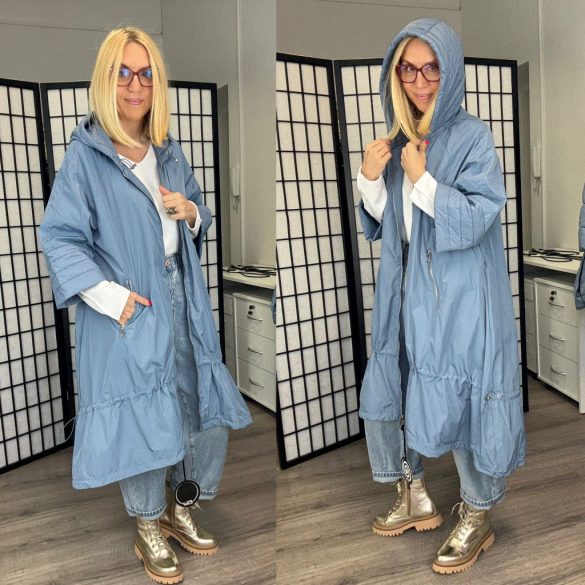 Eisa cipzáros széldzseki 2122-e - kék