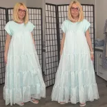 Bridgerton fodros ruha51656-menta