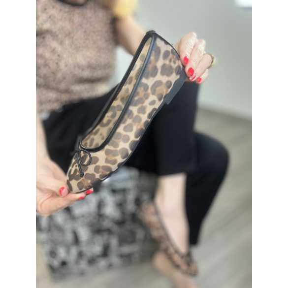 Yes Mile balerina cipőYJY830-ocelot