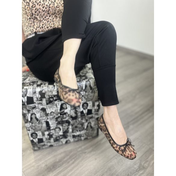 Yes Mile balerina cipőYJY830-ocelot