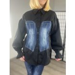 Perfect farmerbetétes ing C53120-fekete