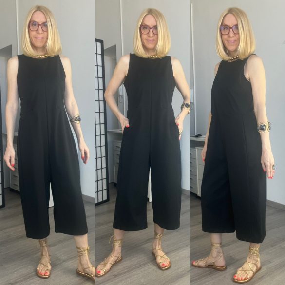 Wendy Trendy ujjatlan overál 691064 - fekete