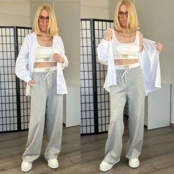 Perfect Life nadrág + top15383-szürke