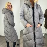 Malta kapucnis télikabát 2567-szürke