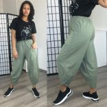 Astra zsebes pamut nadrág-khaki