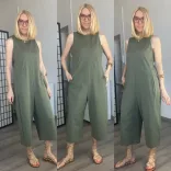 Wendy Trendy ujjatlan overál 691064 - khaki