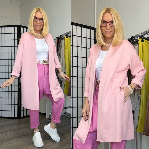 Maya basic hosszított blézer 95552-púder