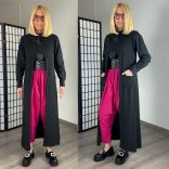 Sun pamut, zsebes mellény 8551 - fekete