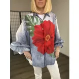 Poppy fodros ujjú ing25000-farmerhatású