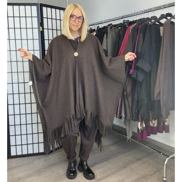 Lux Luna rojtos poncsó 51133 - barna