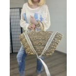 Kassandra beige szalmatáskaKSC80383