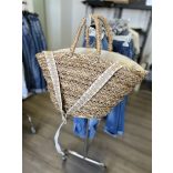 Kassandra beige szalmatáskaKSC80383