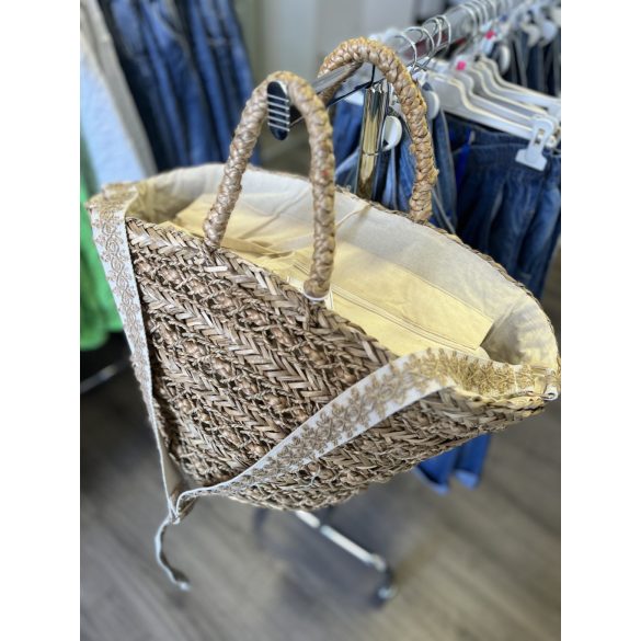 Kassandra beige szalmatáskaKSC80383